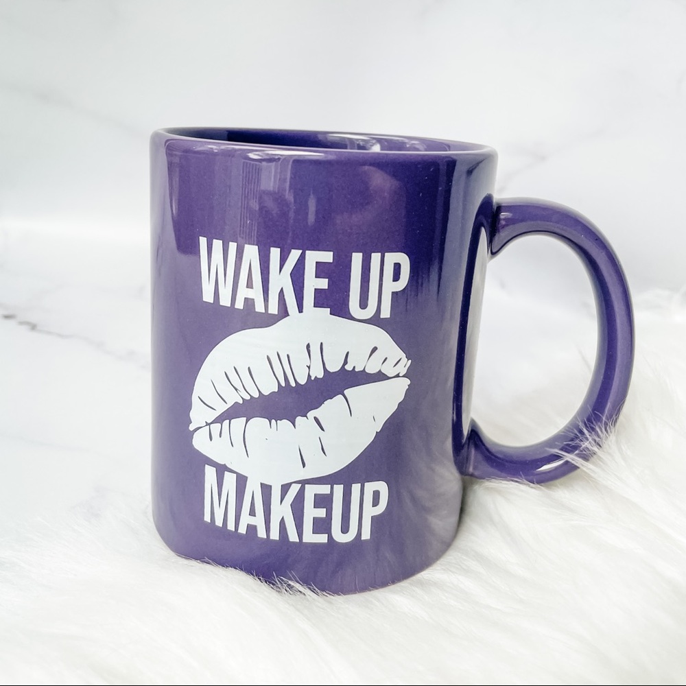 Wake Up & Makeup Purple Mug - Picture 7 of 7